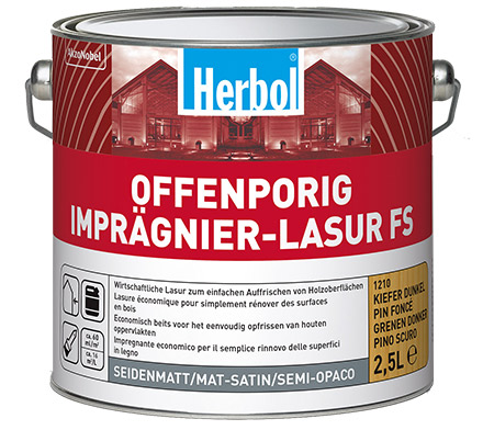 NEU: Offenporig Imprägnier-Lasur FS