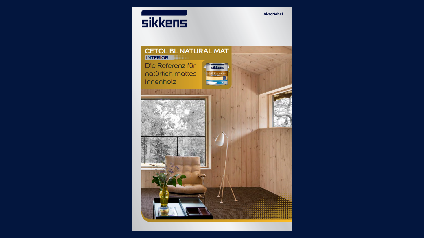 Broschüre: Cetol BL Natural Mat | Interior