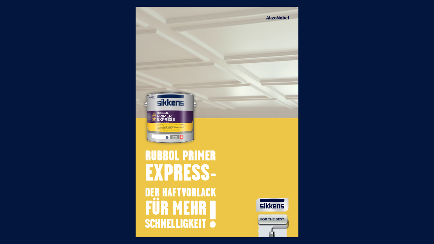Flyer: Rubbol Primer Express